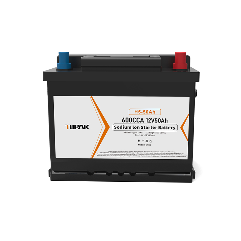 12V 50Ah Sodium-ion car starter battery